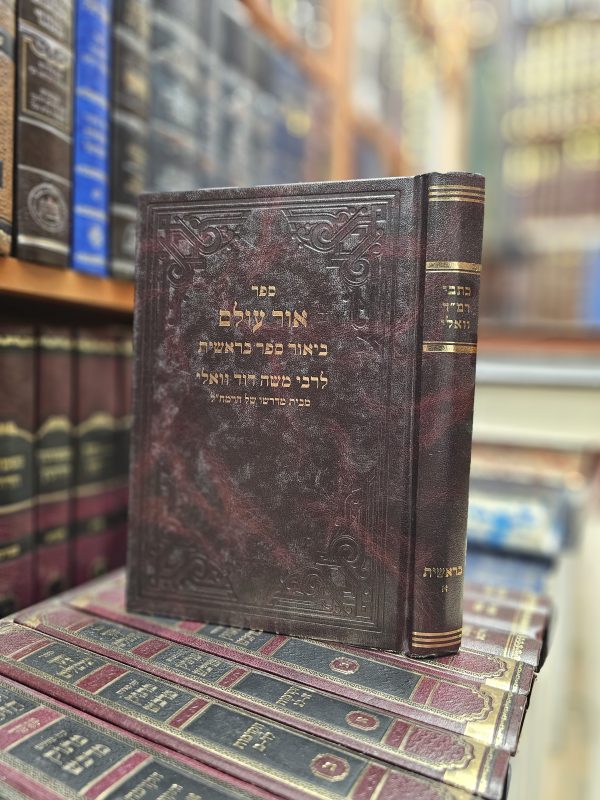 כתבי רמ"ד וואלי בראשית א