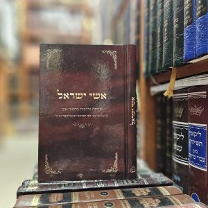 אשי ישראל באידיש שיחות נלהבות ברשפי אש שנשמעו מפי רבי ישראל דב אודסר