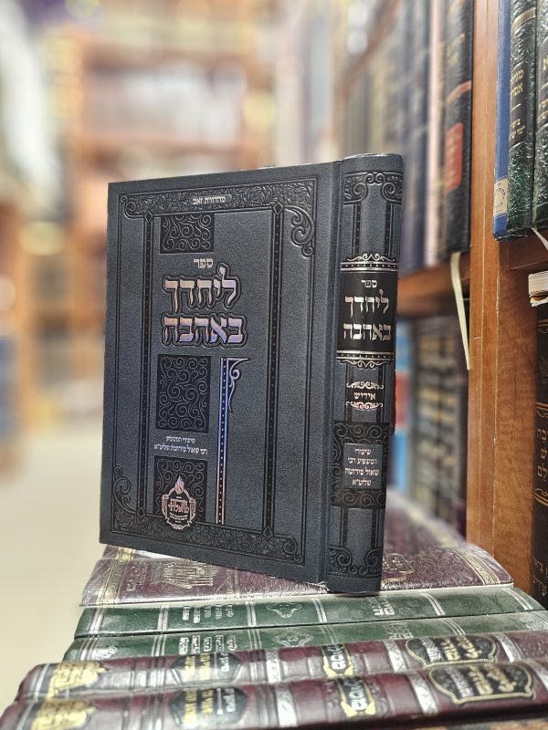 ספר ליחדך באהבה שיעורי המשפיע רבי שאול סירוטה שליט"א באידיש