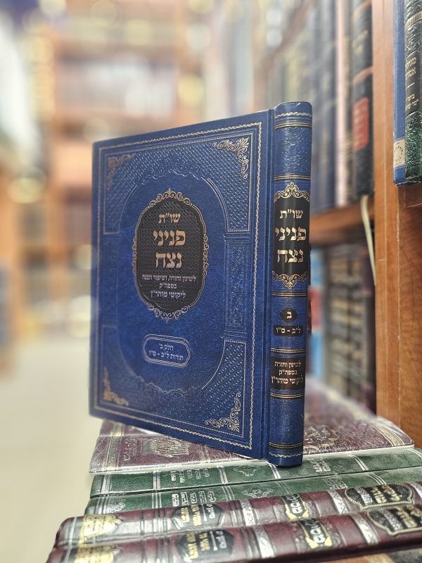 שו"ת פניני נצח לשינון ולזרה בספה"ק ליקוטי מוהרן חלק ב' תורות ל"ב - ס"ו