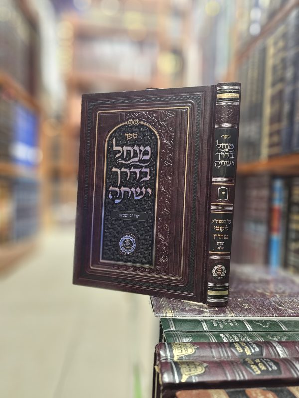 ספר מנחל בדרך ישתה על הספה"ק ליקוטי מוהר"ן חלק ד תורה ס"א