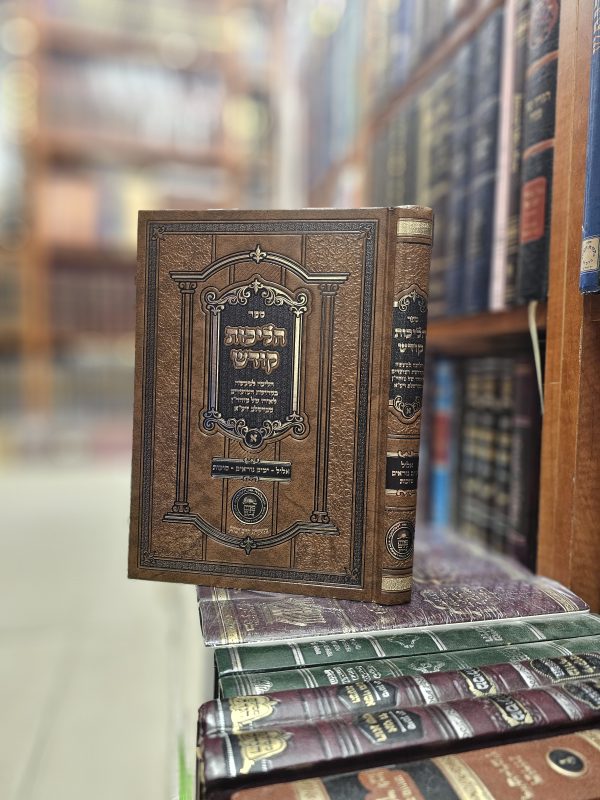 ספר הליכות קודש הליכה למעשה בקדושת המועדים לאורו של מוהר"ן מברסלב - הגדה של פסח